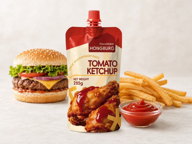 Klasični paradižnikov kečap za krompirček in burgerje