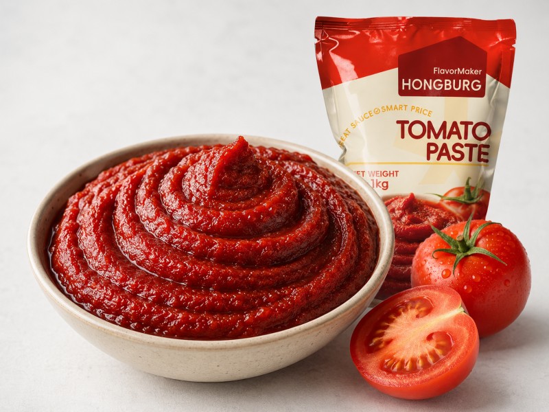 High Brix temno rdeča paradižnikova pasta