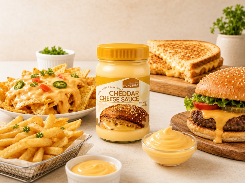 Gladka sirna omaka Cheddar