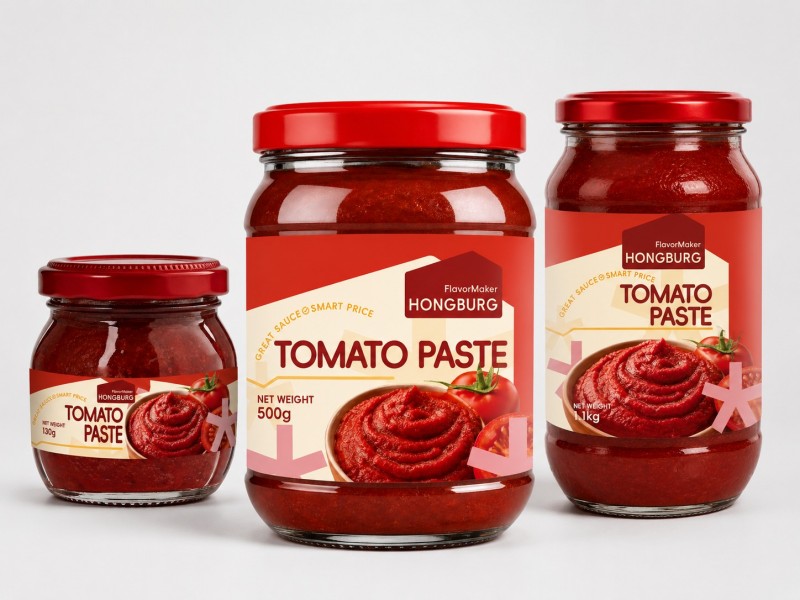 Paradižnikova pasta v steklenem kozarcu
